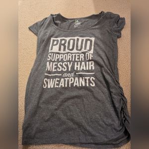 Maternity women's shirt size large